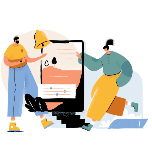 Splattered illustrations commercial Vector illustration library preview for Tech