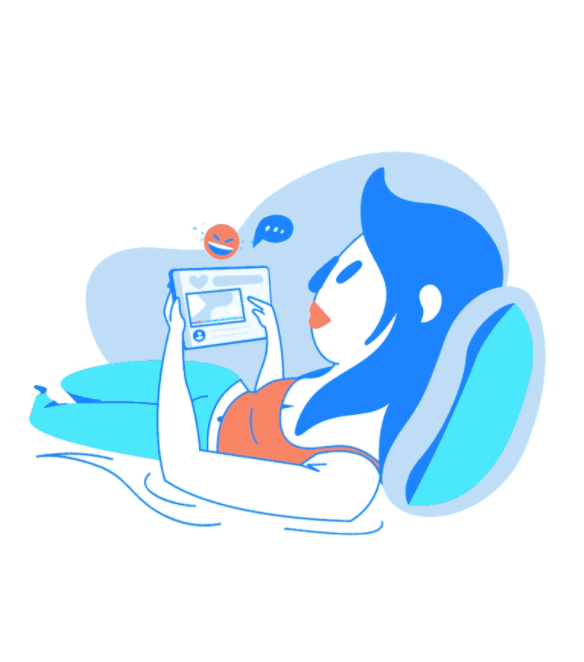 Quirky illustrations commercial Vector illustration library preview