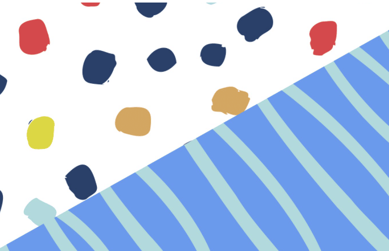 Squiggles commercial Vector illustration library preview