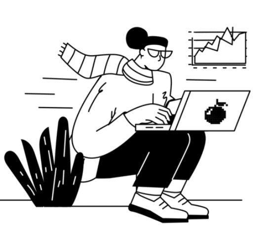 Aye commercial SVG/FIGMA illustration library preview for Tech