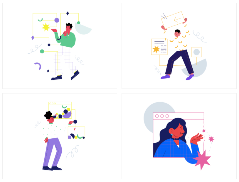 No Comments commercial Vector illustration library preview for Tech