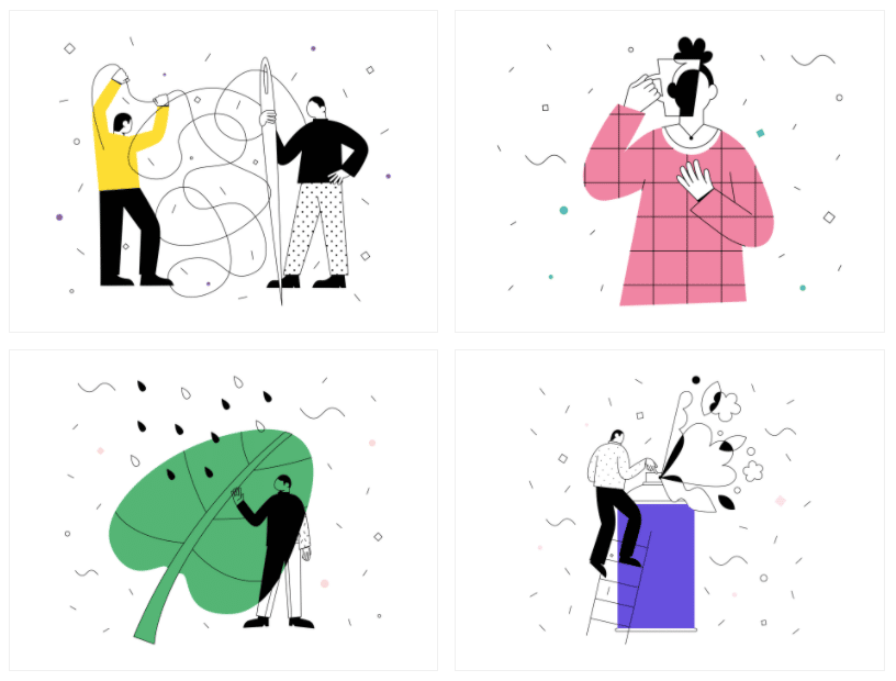 OSLO commercial Vector illustration library preview