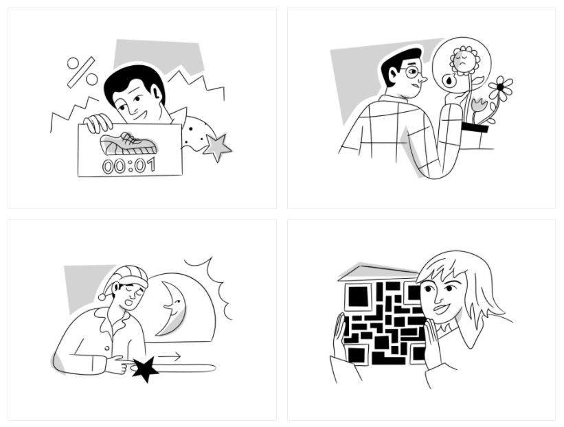 Nankin commercial Vector illustration library preview