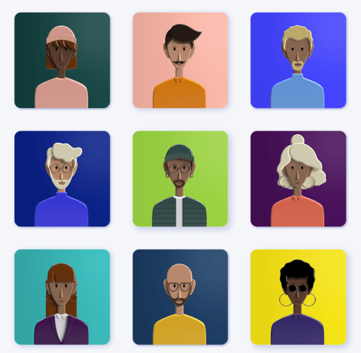People Power free 3d illustration library preview