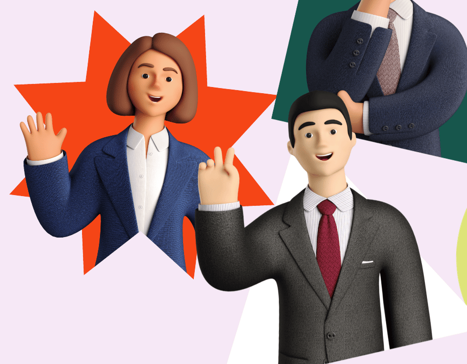 Business 3D free PNG illustration library preview for Business