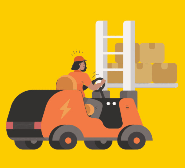 Logistics illustrations commercial Vector illustration library preview for Business
