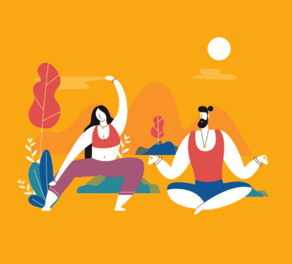 Simpline illustrations commercial Vector illustration library preview