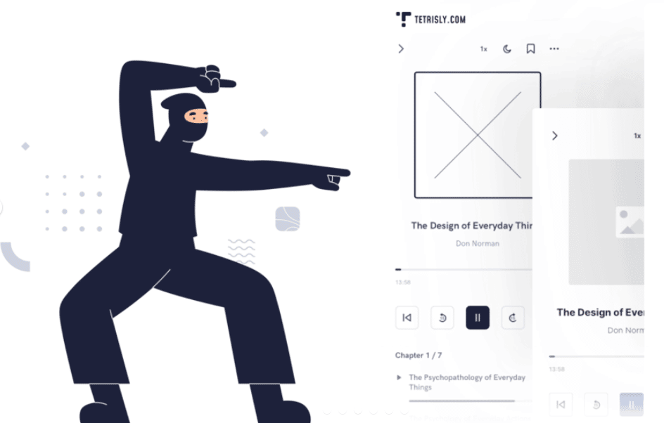 Poser commercial FIGMA/SKETCH illustration library preview for Business